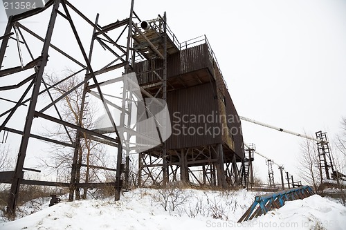 Image of Old industry construction.