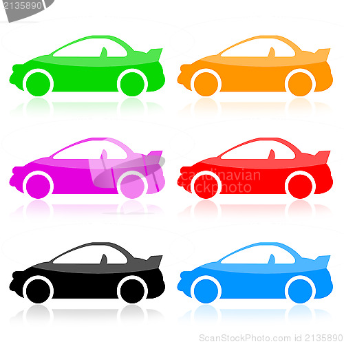 Image of Sport cars set