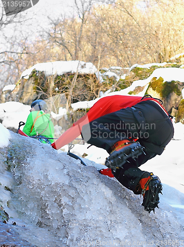 Image of climbers team