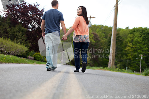 Image of Walking in the Middle of the Road