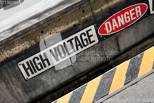 Image of High Voltage Danger Sign