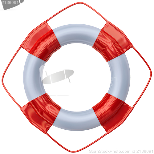 Image of lifebuoy as life saving equipment