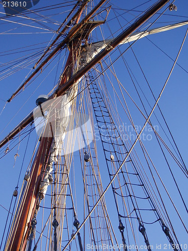 Image of Mast and ropes