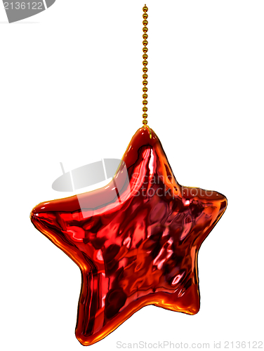 Image of Christmas-tree star toy