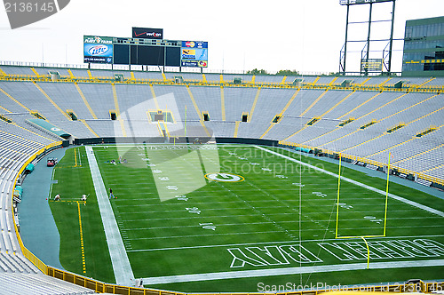 Image of Lambeau Field in Green Bay, Wisconsin