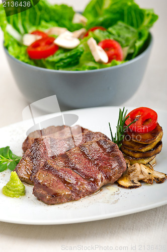 Image of grilled Kobe Miyazaky beef