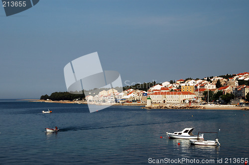 Image of harbor croatia brac