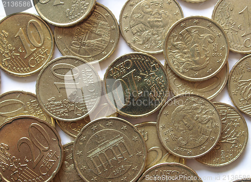 Image of Euro coins