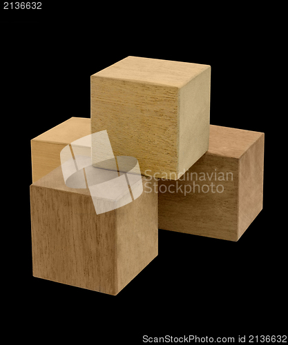 Image of wooden cubes