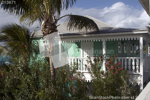 Image of cabana in the bahamas