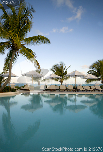 Image of beautiful swimming pool