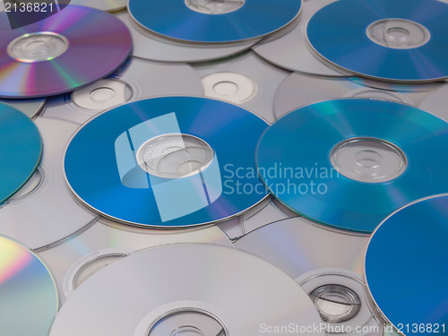 Image of CD DVD DB Bluray disc