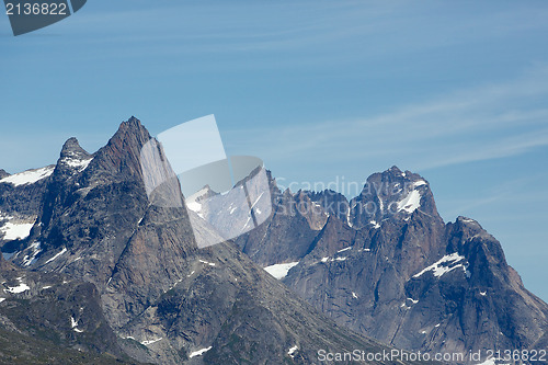 Image of Mountain peaks 