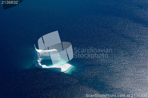 Image of Iceberg aerial