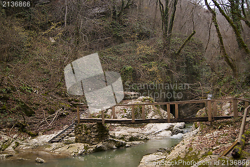 Image of A wooden bridge