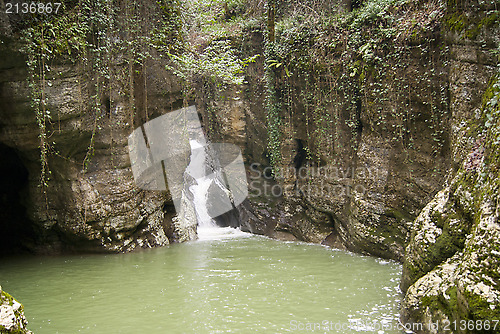 Image of Small waterfall