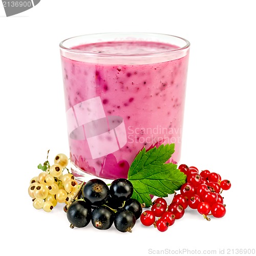 Image of Milkshake with different currants