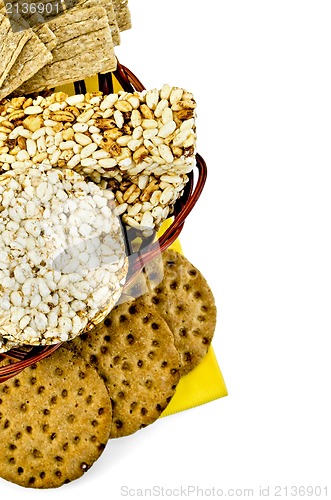 Image of Crispbread in a basket