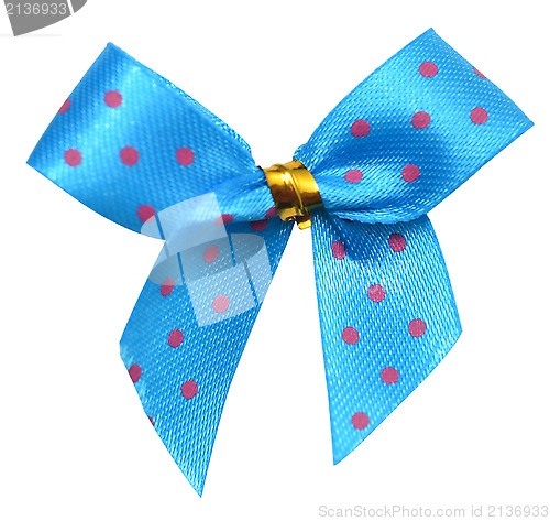 Image of blue bow