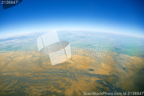 Image of Australia from above