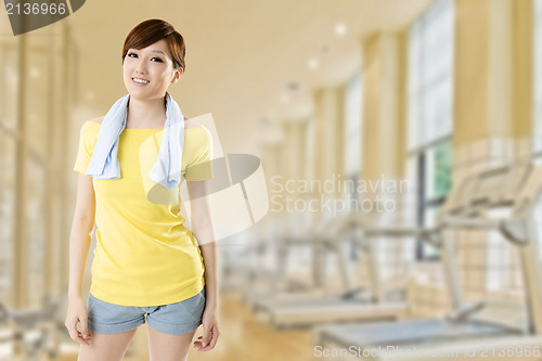Image of gym girl