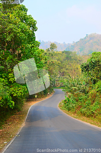 Image of asphalt road