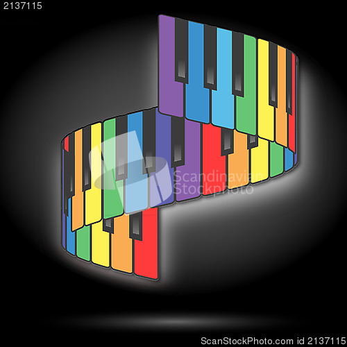 Image of piano keys