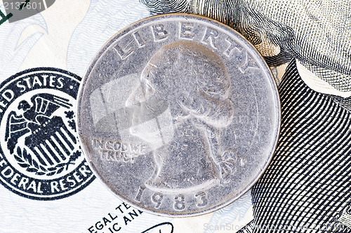 Image of close-up of a USA currency