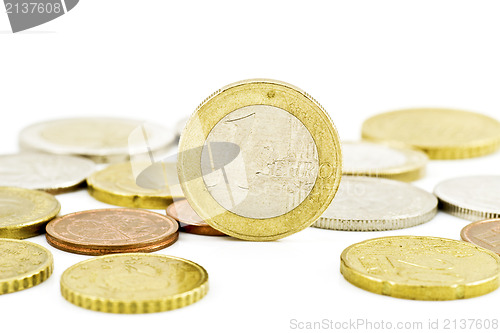 Image of euro coins