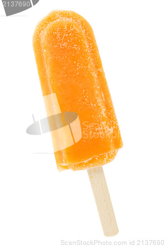 Image of fruity orange icecream