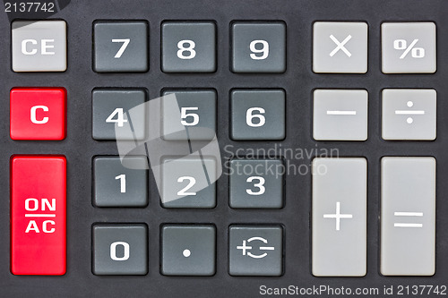 Image of Calculator background