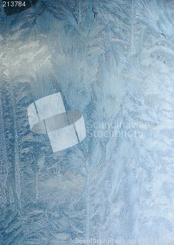 Image of frost on a car window