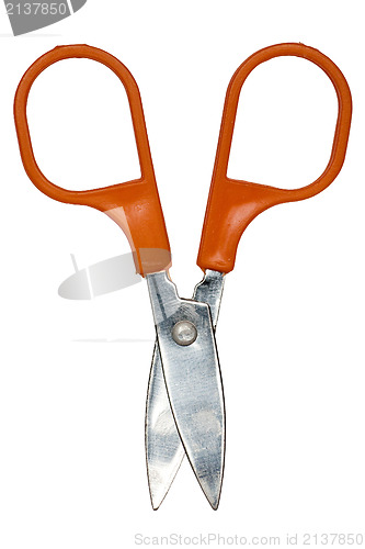 Image of small detailed scissors