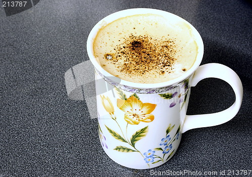 Image of cappucino coffee