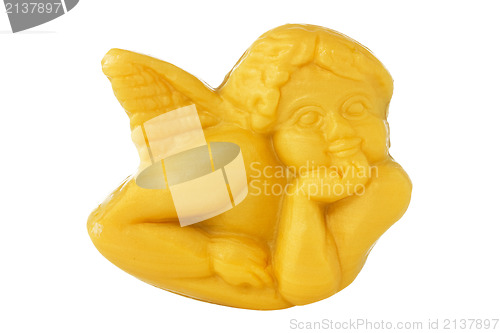 Image of soap in a shape of angel