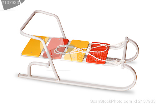 Image of snow sledge