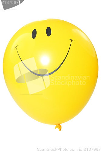 Image of smiley faced balloon