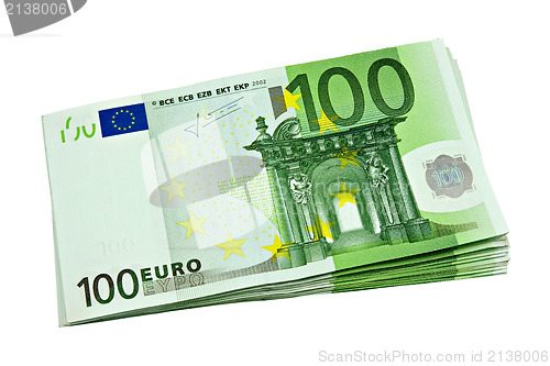 Image of bunch of euro currency