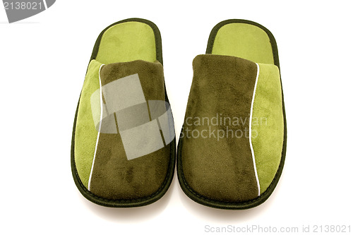 Image of pair of house slippers