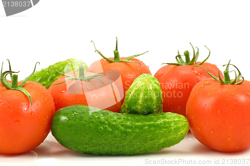 Image of close-up of vegetables