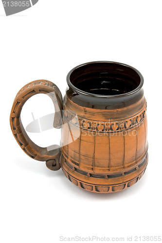 Image of ceramic beer mug