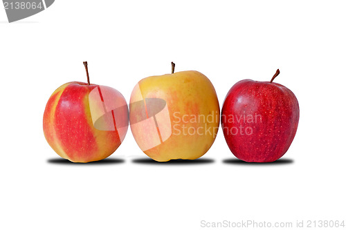 Image of three fresh apples