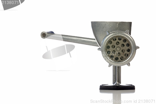 Image of old meat mincer