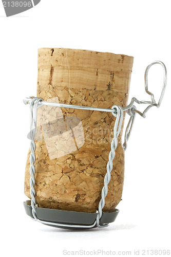 Image of wooden champagne cork 