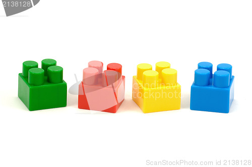 Image of plastic toy bricks