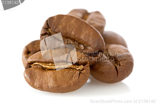 Image of  roasted coffee beans