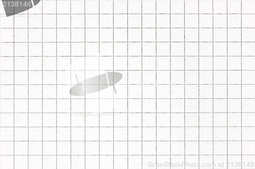 Image of White squared paper sheet