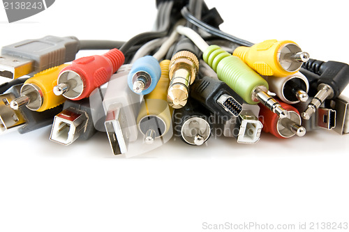 Image of different cords and cables