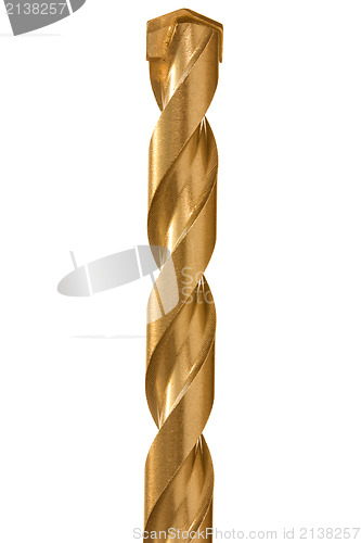 Image of golden drill bit