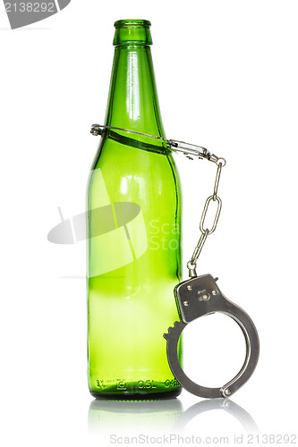 Image of Bottle and handcuffs